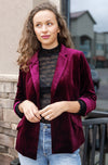 Lisette Velvet Blazer