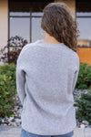 Pacific Cashmere Cardigan, Heather Grey