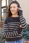 Blakely Striped Cashmere Sweater