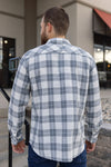Rails Wyatt Shirt, Anthrocite Sky