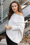 PRE-ORDER Kai Asymmetric Sweater, Ivory