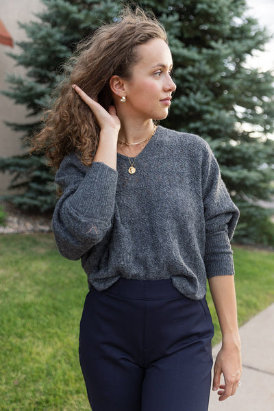Molly Pointelle Sweater