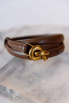 Jolie Knot Belt, Brown