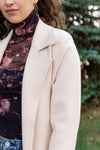 Celeste Cardi-Coat, Cream