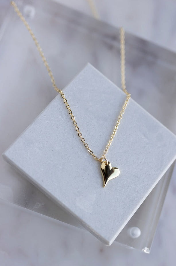 Floating Heart Necklace
