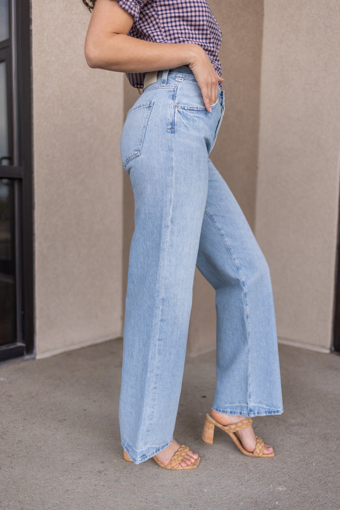 Citizens of Humanity Annina Wide Leg Jeans, Size 29