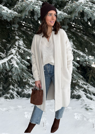 Audrey Plush Cardigan