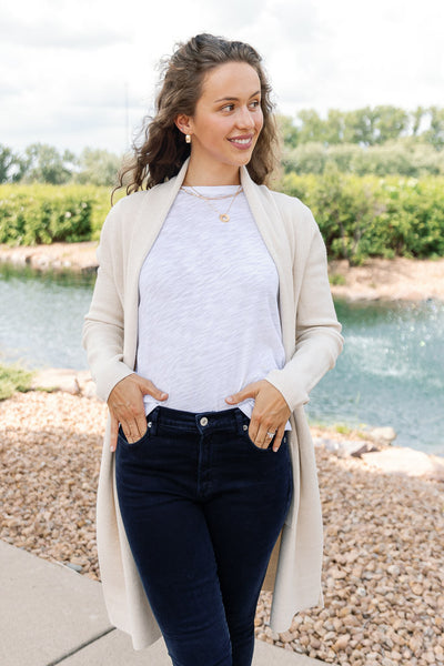 Paige Cardigan, Cream