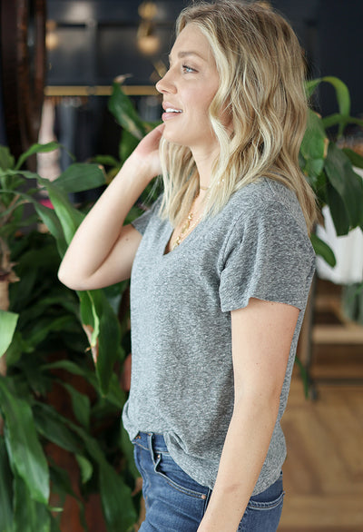 PWT Hendrix Heathered V Tee