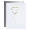 Paperclip Greeting Card, All The Love Birthday