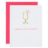 Paperclip Greeting Card, Best Life