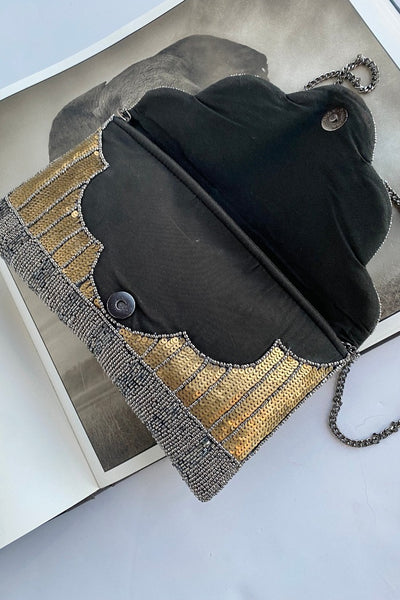 Gatsby Beaded Clutch