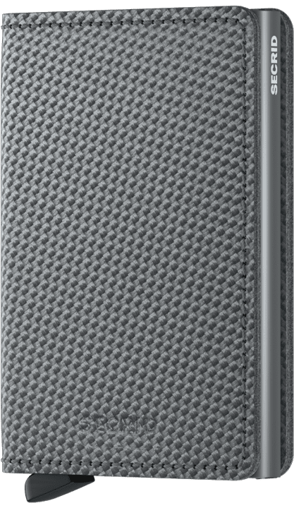 Secrid Slimwallet Carbon, Cool Grey