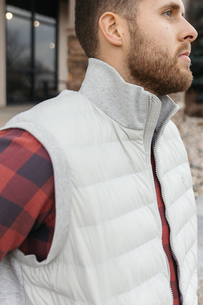 Polo Ralph Lauren Cotton Blend Regular Fit Full Zip Hybrid Sweater Vest