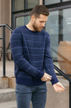 POLO RL Wool/Cashmere Cable Knit Fair Isle Sweater