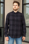 Rails Lennox Shirt, Charcoal Black