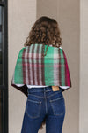 Large Multi Plaid Scarf