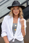 .Rails Ellis Gauze Top, White