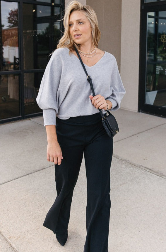 My full review of the Spanx Wide Leg Perfect Pant 🤍 would make a grea
