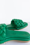 Bellissima Slide Sandal, Green