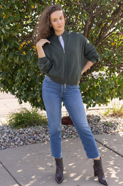 Reese Cashmere Bomber