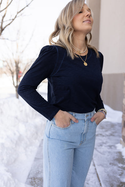 Veronica Beard Mason Baseball Tee
