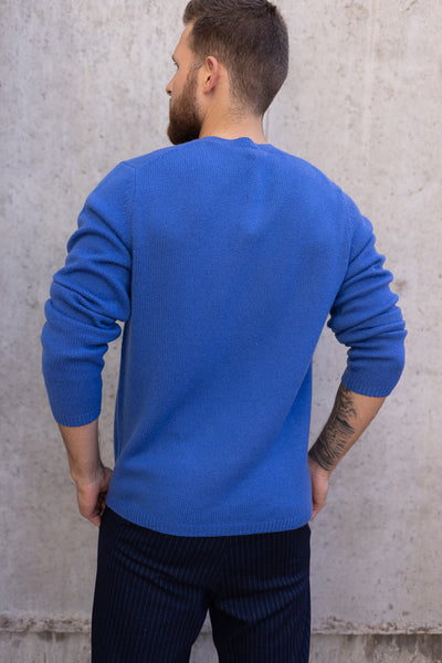Vince Long Sleeve Cashmere Sweater, Blue