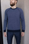 Vince Birdseye Wool/Cashmere Sweater, Coastal