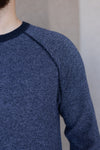 Vince Birdseye Wool/Cashmere Sweater, Coastal