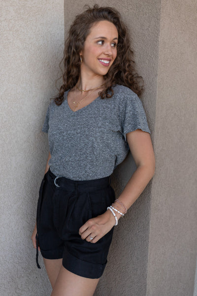 PWT Hendrix Heathered V Tee