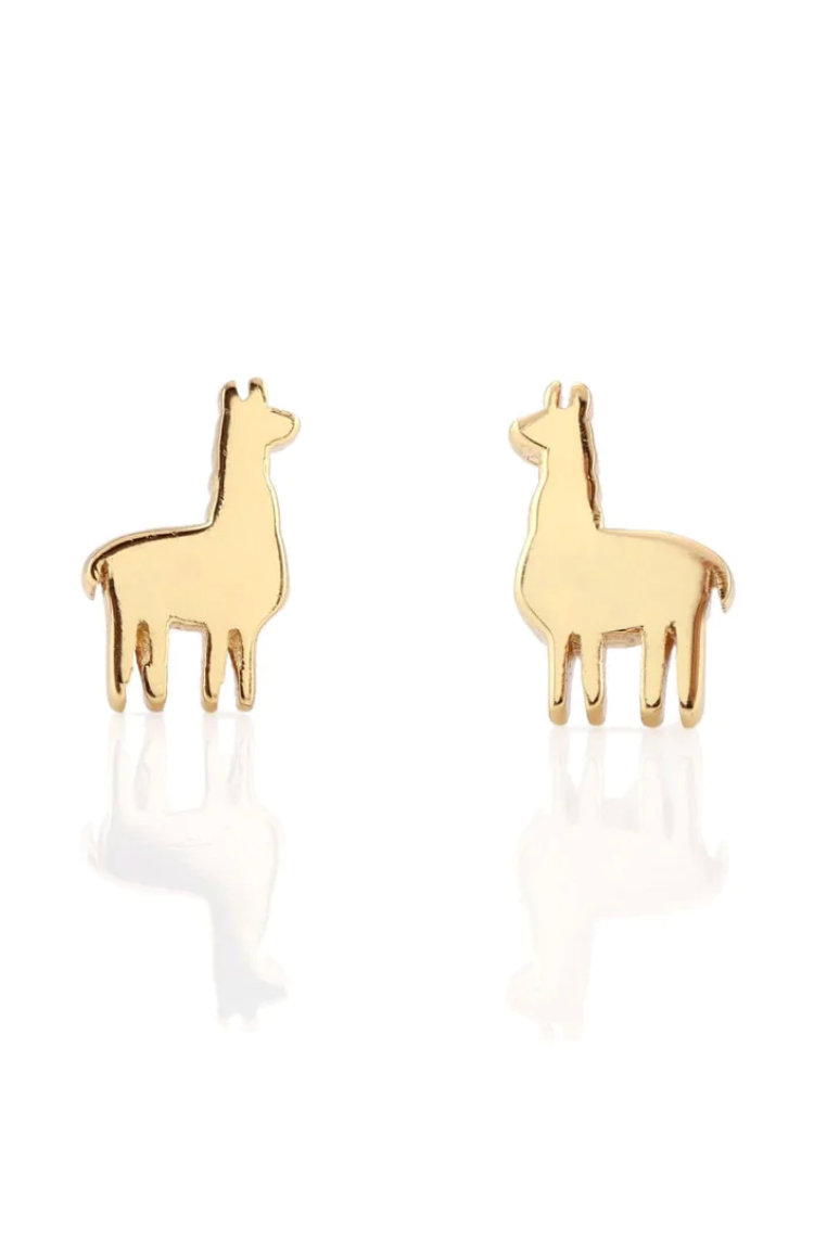 .KN Llama Stud Earrings