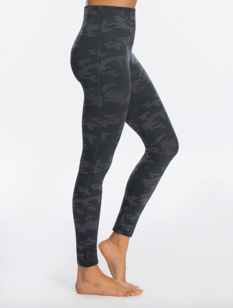 SPANX Camo Black Leggings Size XL - 58% off