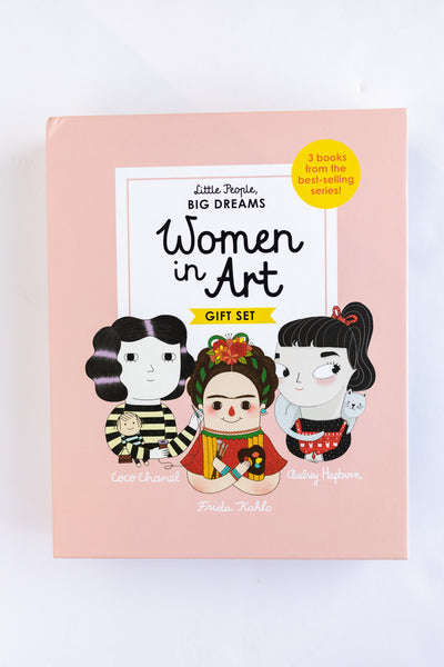Women in Art Book Gift Set by Little People Big Dreams