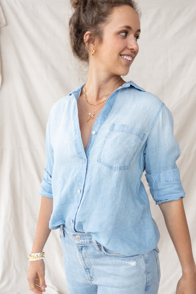 Bella Dahl Pocket Button Down