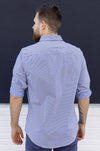 Rhone Commuter Shirt, Blue Stripe