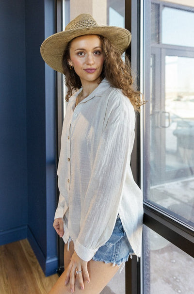 Bella Dahl Catalina Flowy Beach Shirt