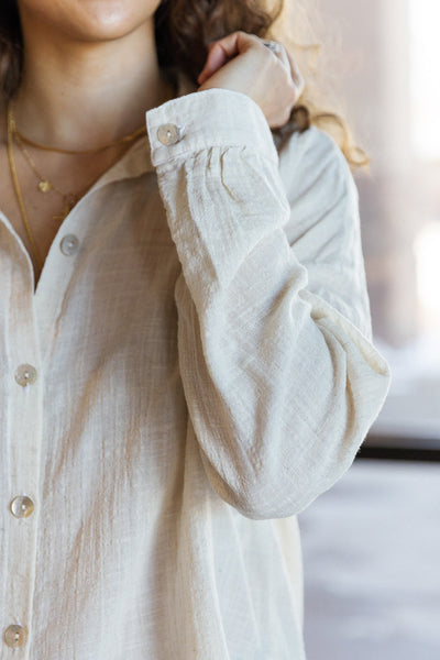 Bella Dahl Catalina Flowy Beach Shirt