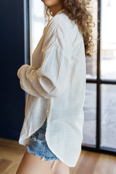 Bella Dahl Catalina Flowy Beach Shirt