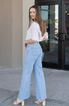 Veronica Beard Taylor Wide-Leg Jean