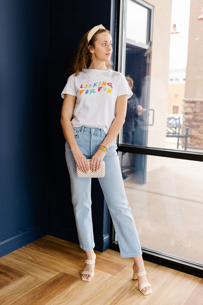 RE/DONE Looking For Fun Tee
