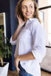 .Rails Ellis Gauze Top, White