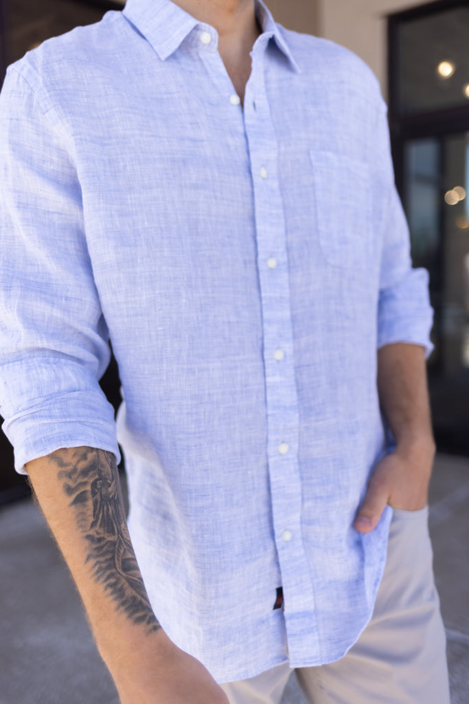 Faherty Linen Laguna Shirt