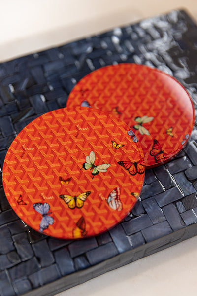 Fly Girl Coaster, Set of 2