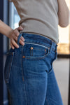 Moussy Wilbur Jeans, Dark Wash, Size 29